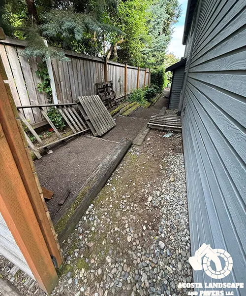 Retaining Wall & Steps